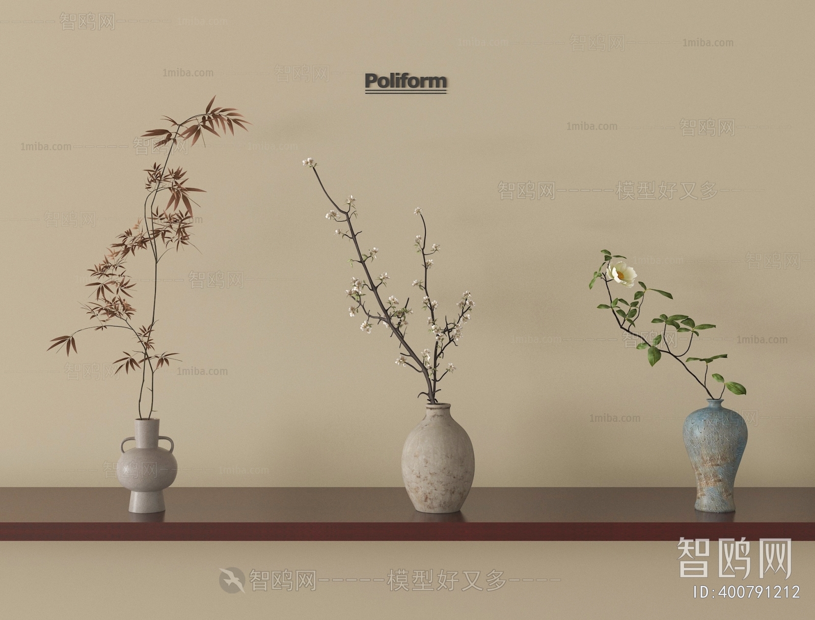 New Chinese Style Flower Arrangement