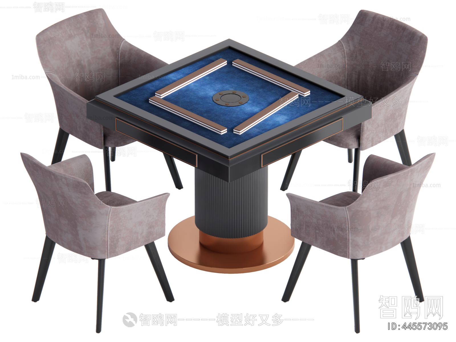 Modern Mahjong Tables And Chairs