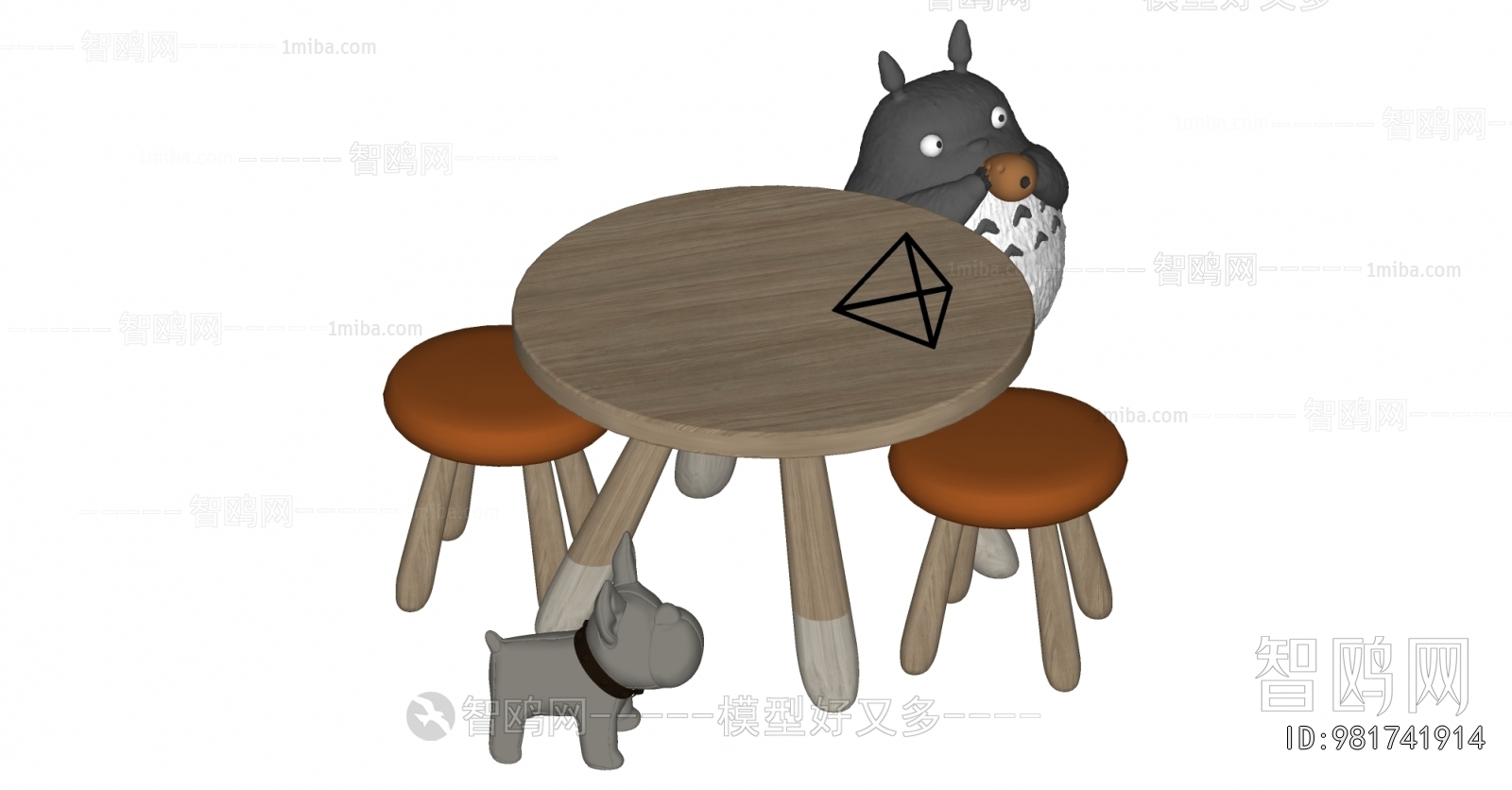 Modern Children's Table/chair