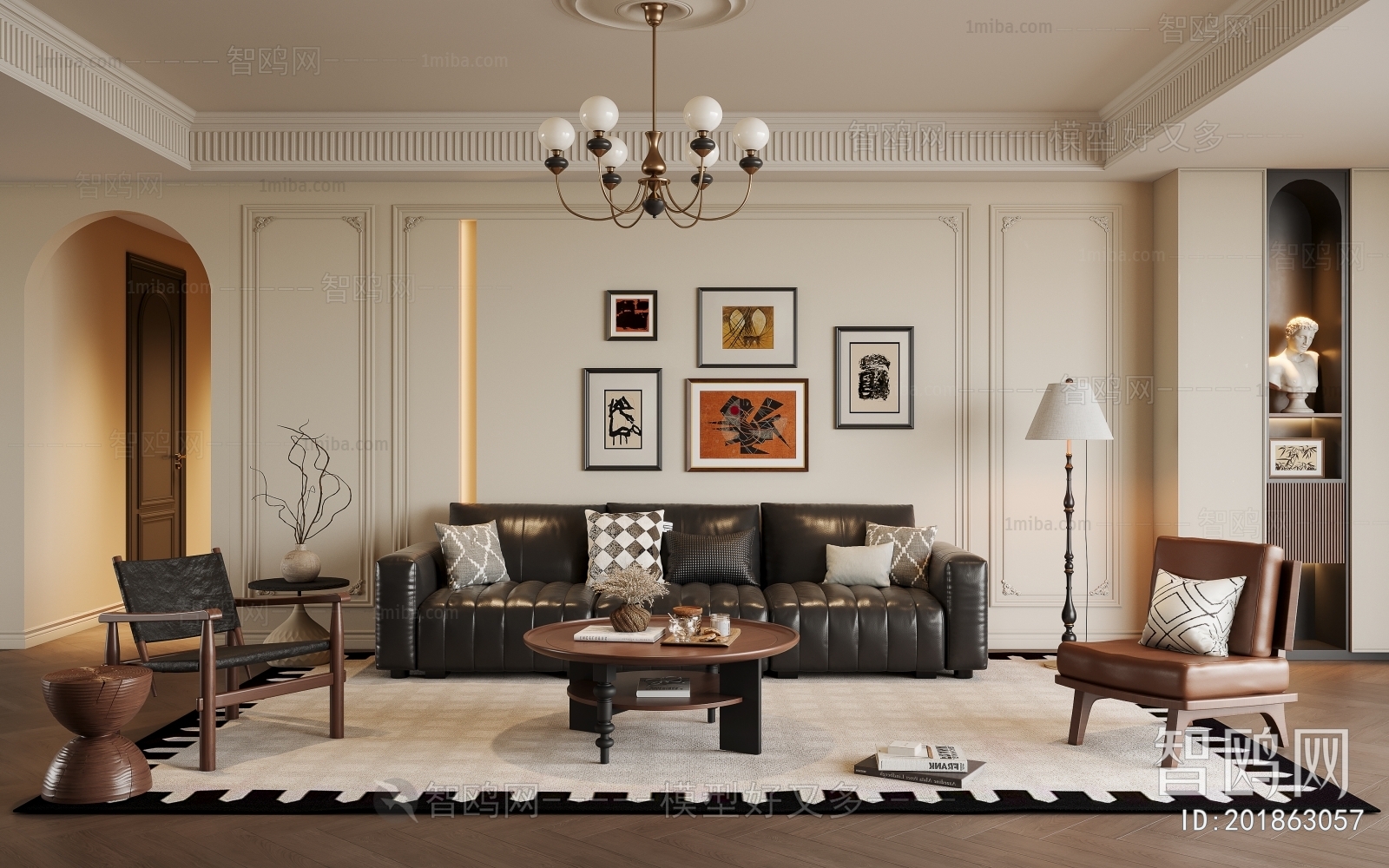 French Style A Living Room