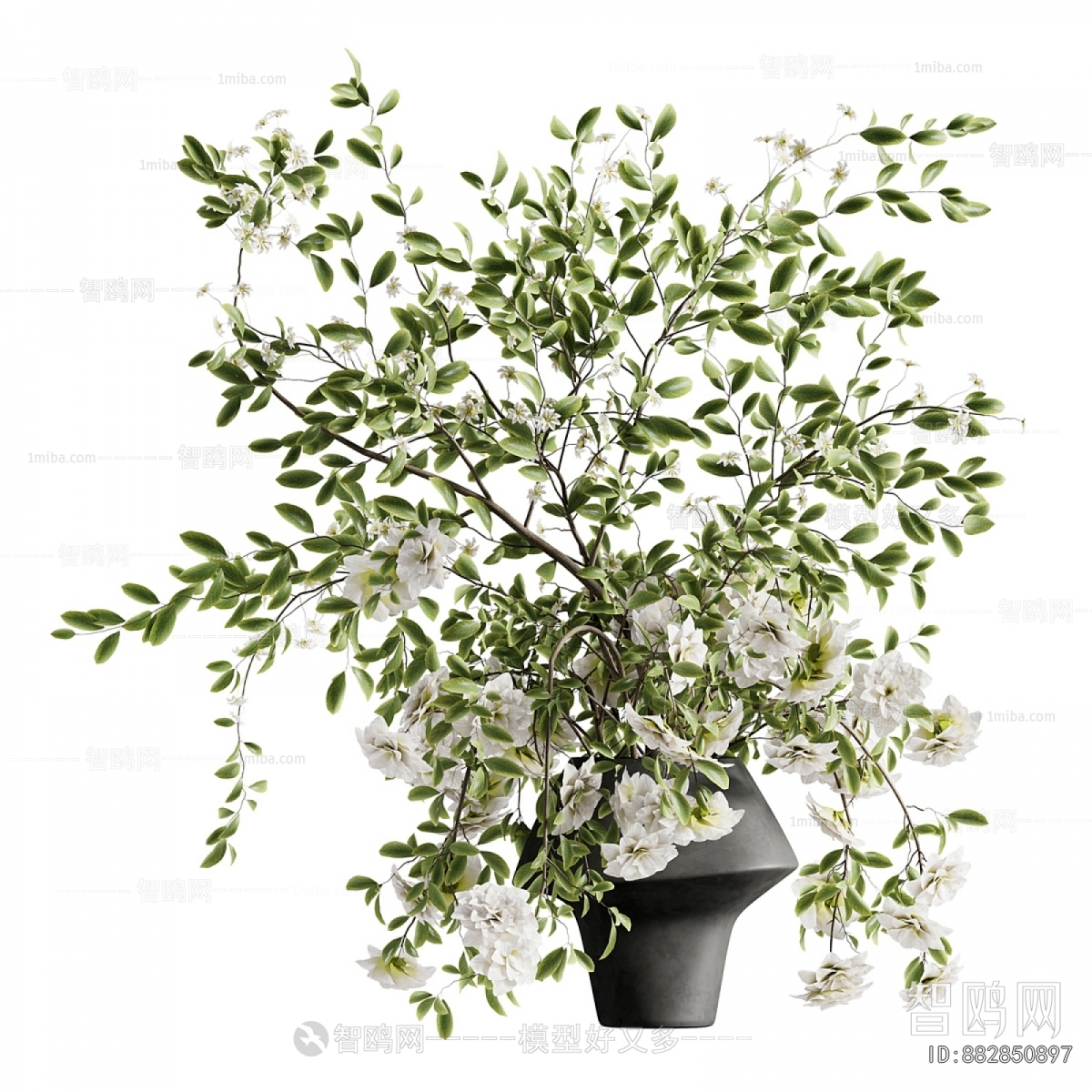 Modern Aquatic Green Plant