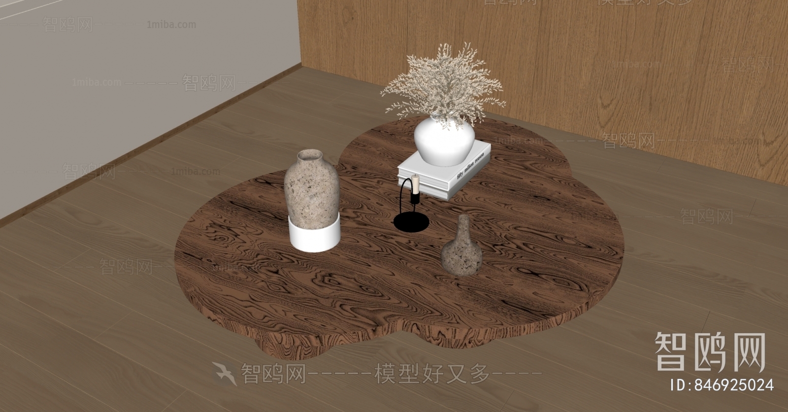 Wabi-sabi Style Coffee Table