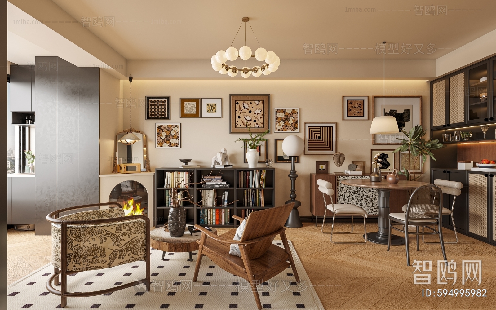 French Style A Living Room