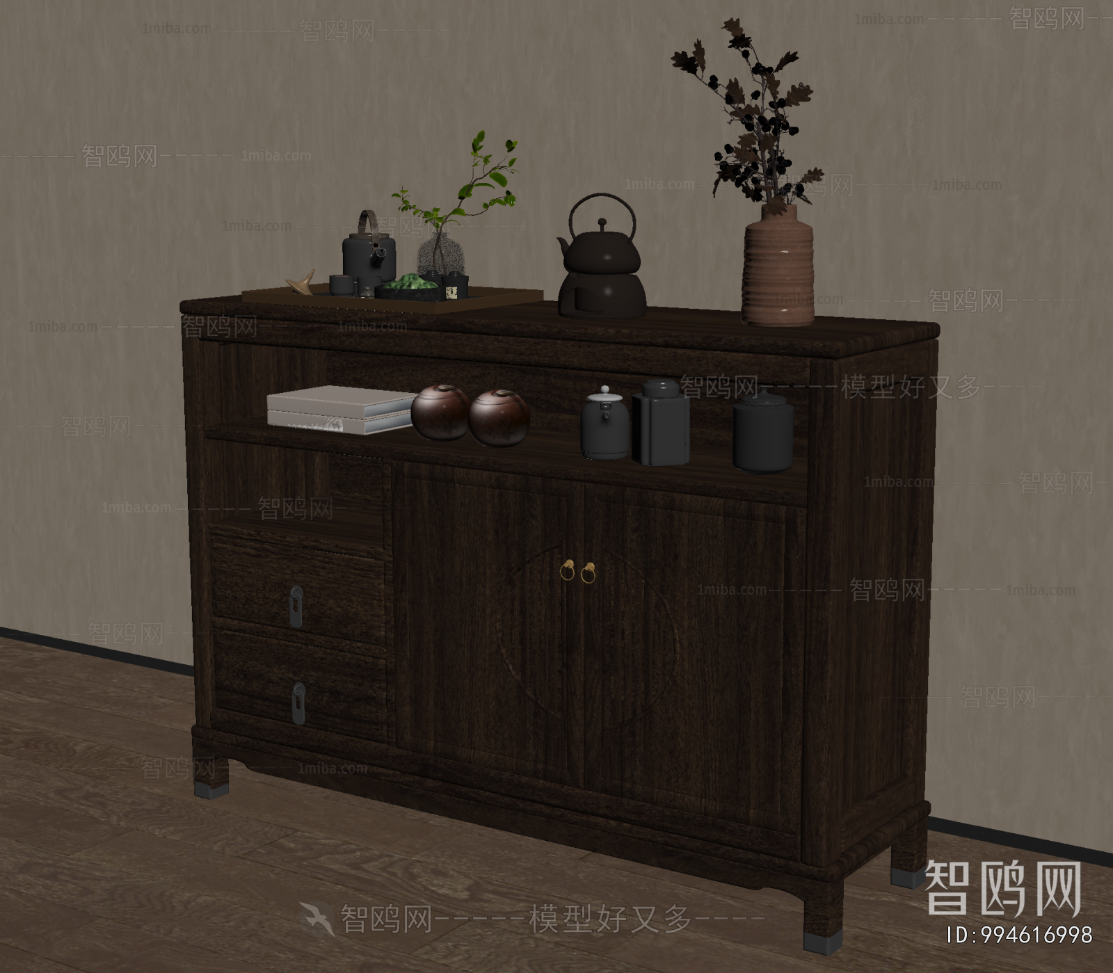 New Chinese Style Sideboard