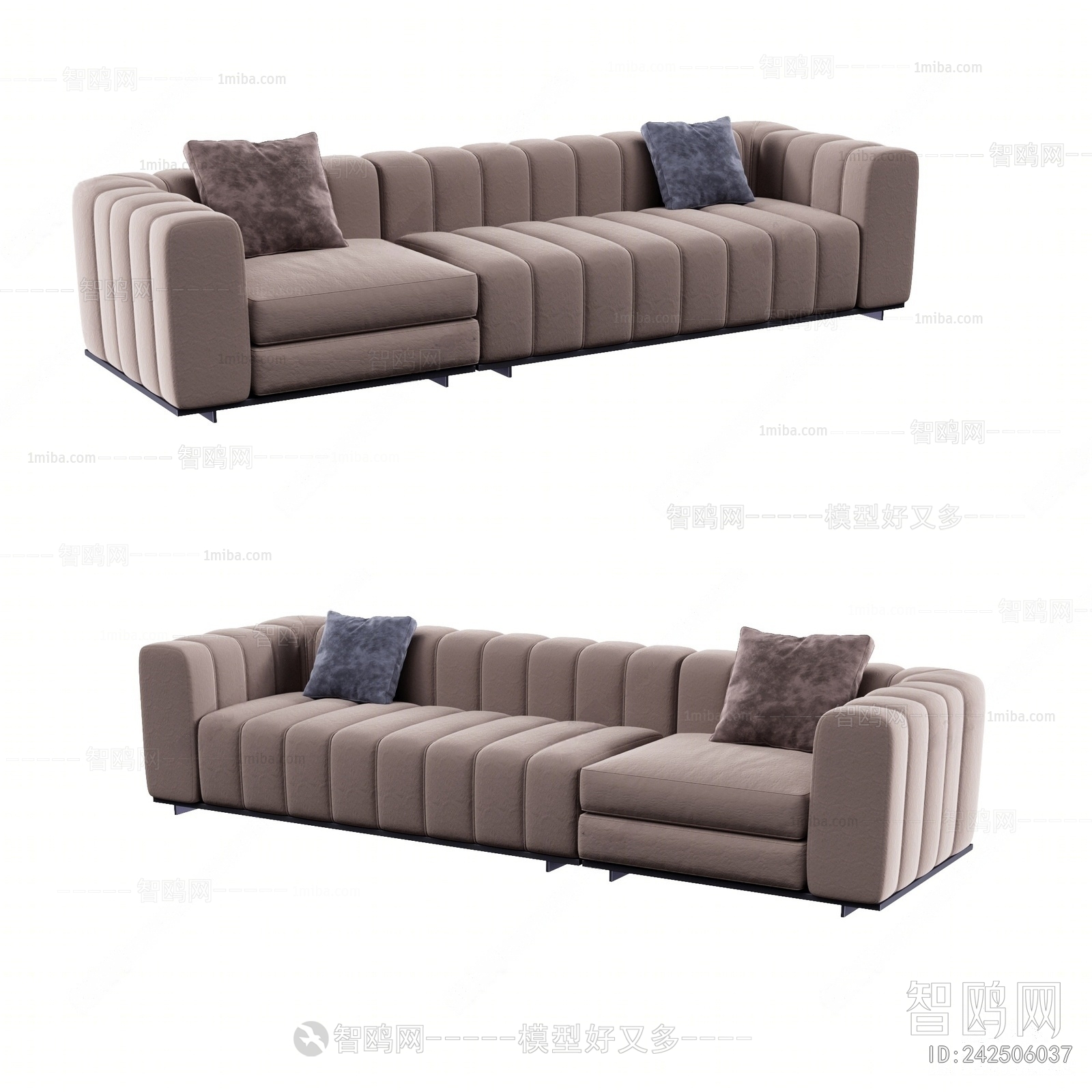 Modern Multi Person Sofa