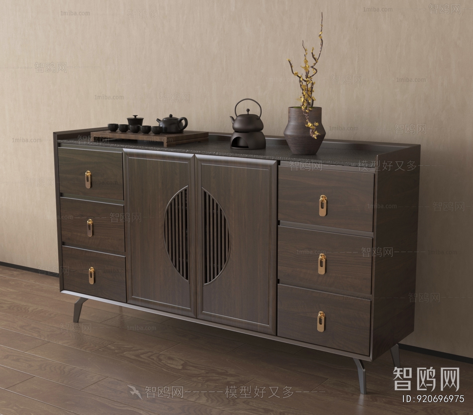New Chinese Style Sideboard