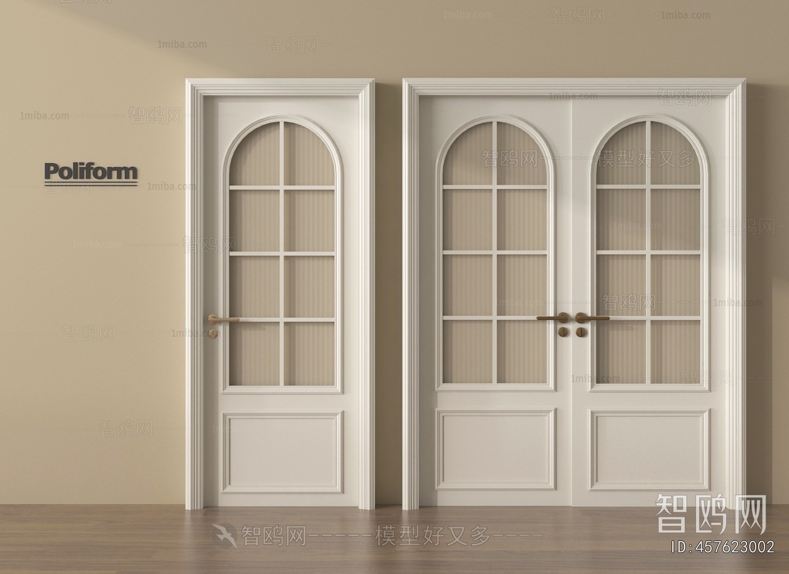 French Style Single Door