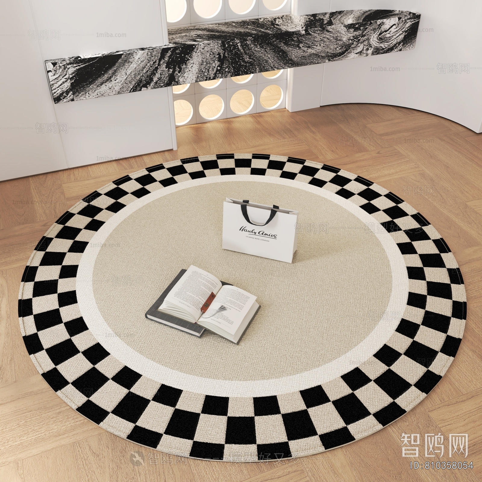 Modern Circular Carpet