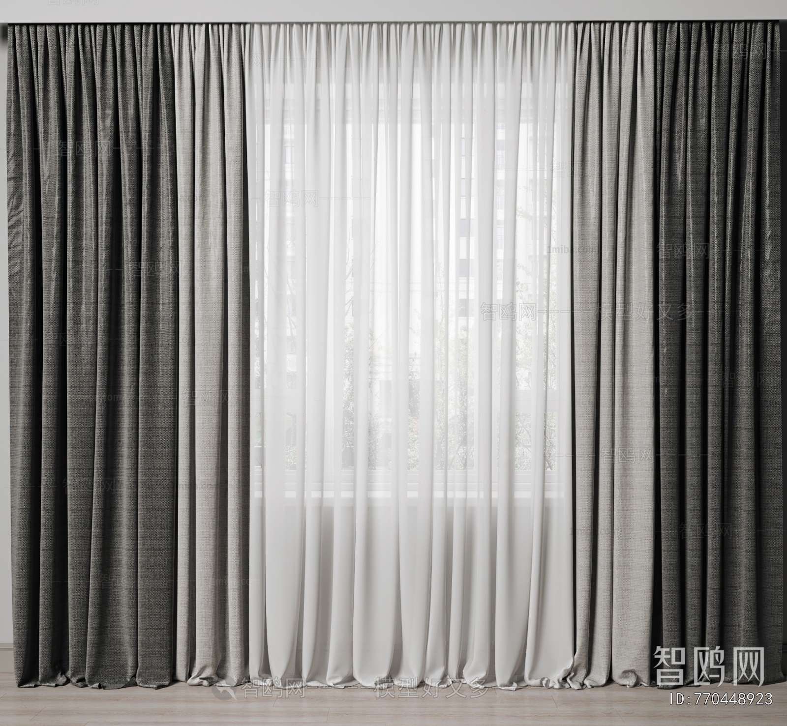 Modern The Curtain