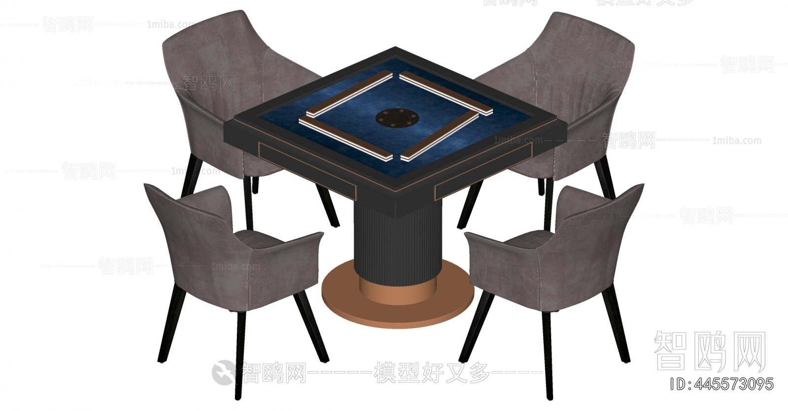 Modern Mahjong Tables And Chairs
