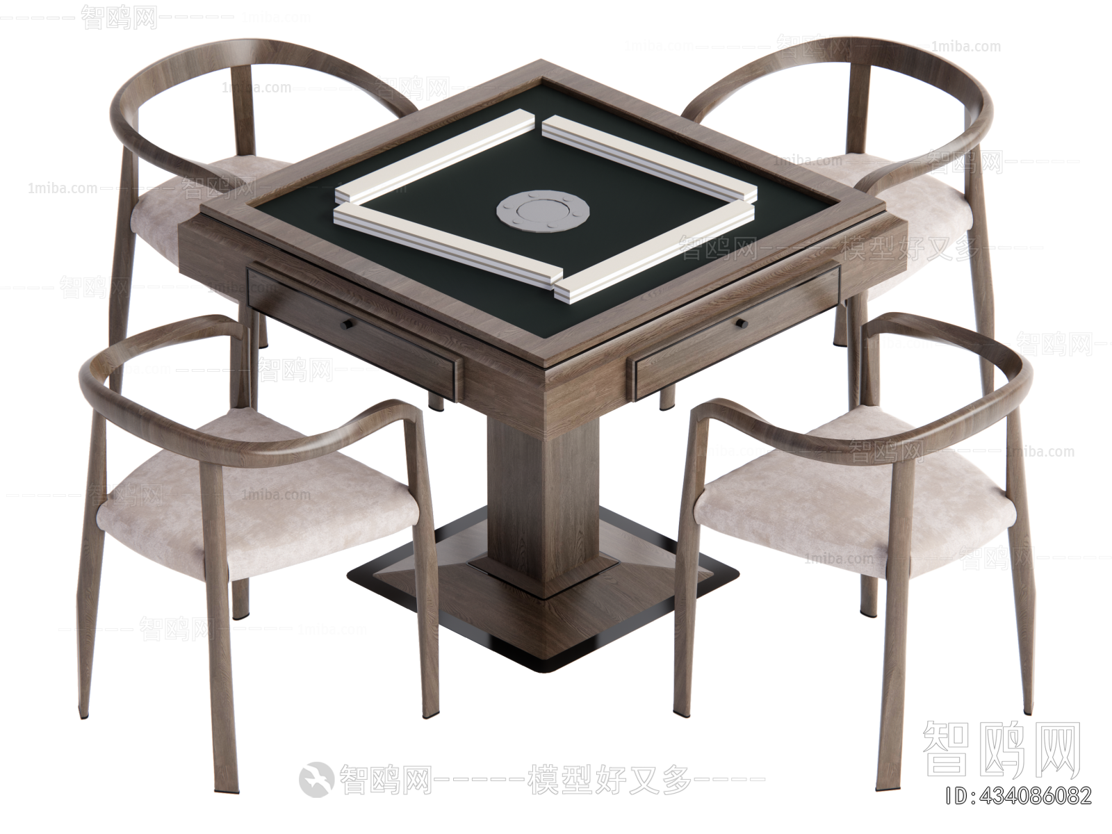 Modern Mahjong Tables And Chairs