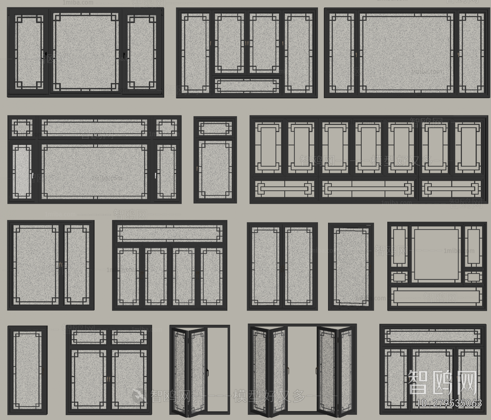 New Chinese Style Window