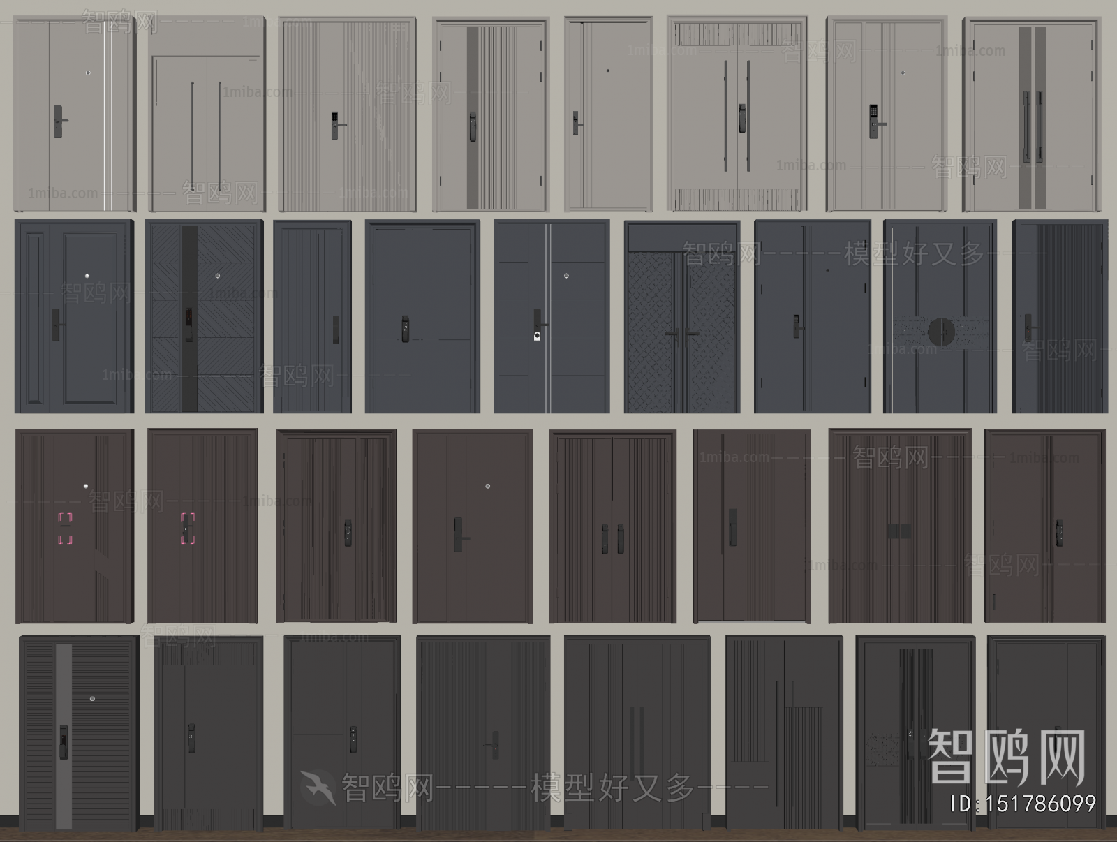 Modern Entrance Door