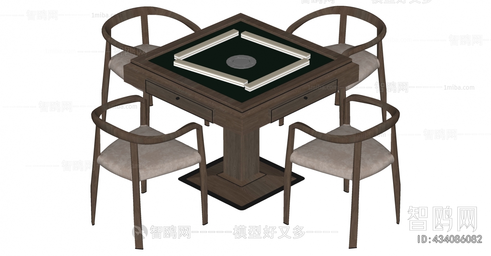 Modern Mahjong Tables And Chairs
