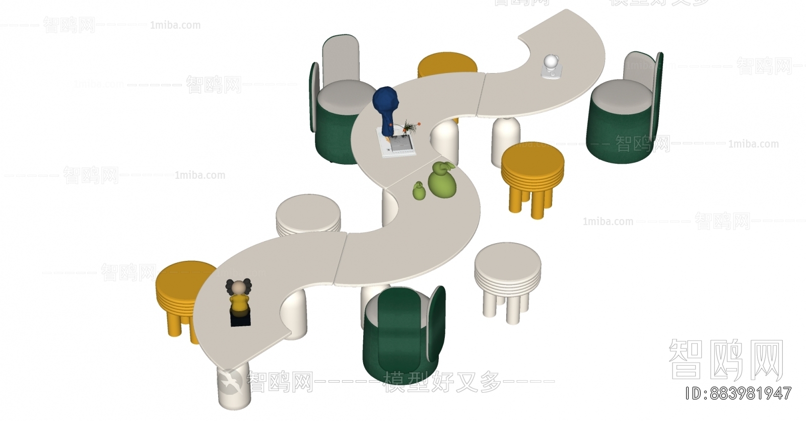 Modern Children's Table/chair