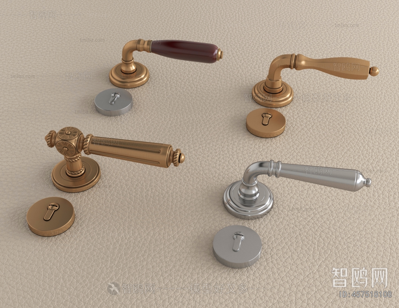 French Style Door Handle