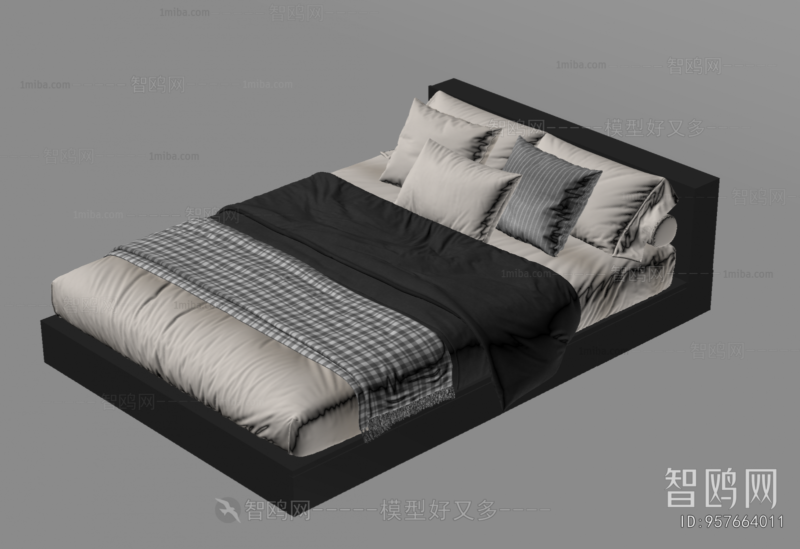 Modern Double Bed