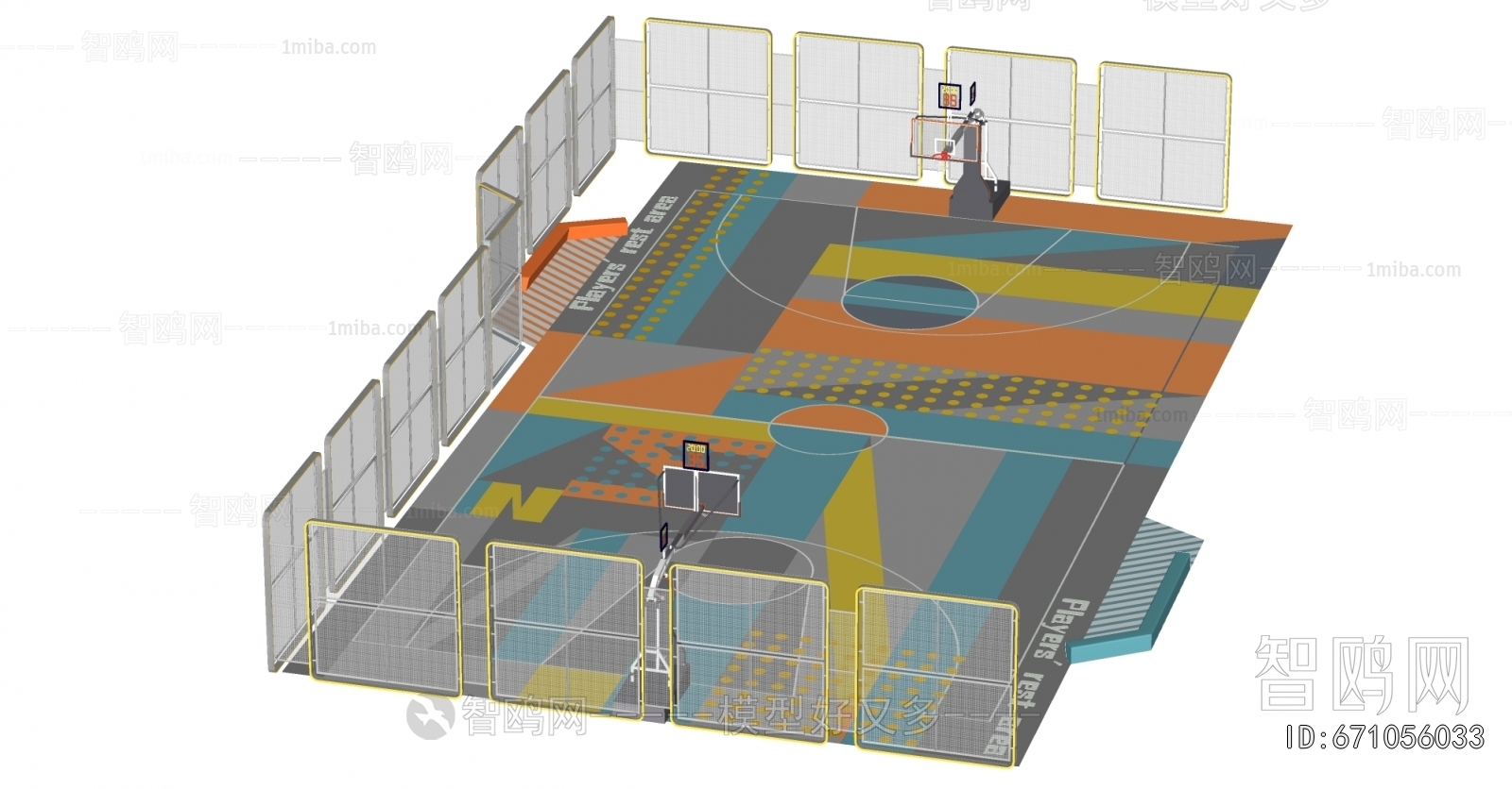 Modern Outdoor Sports Stadium