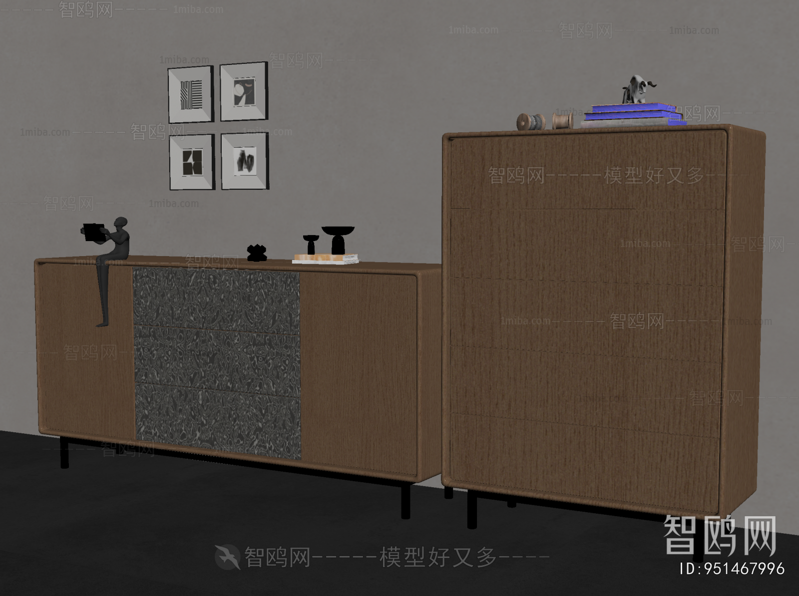 Modern Entrance Cabinet