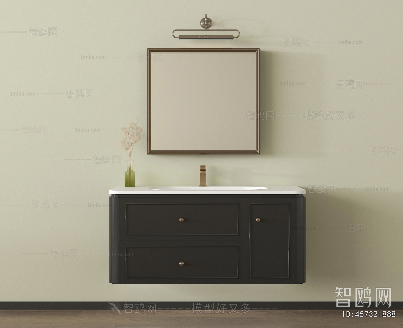 French Style Bathroom Cabinet