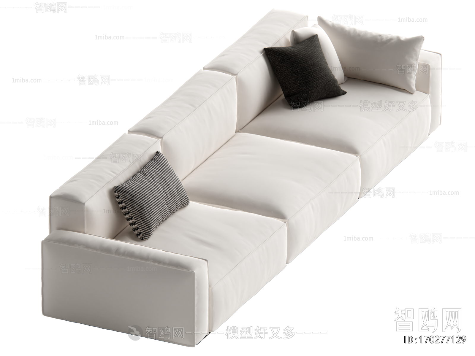 Modern Three-seat Sofa