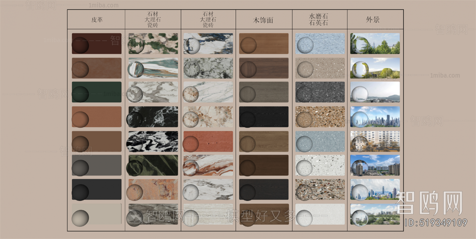 Modern Wall/floor/ceiling