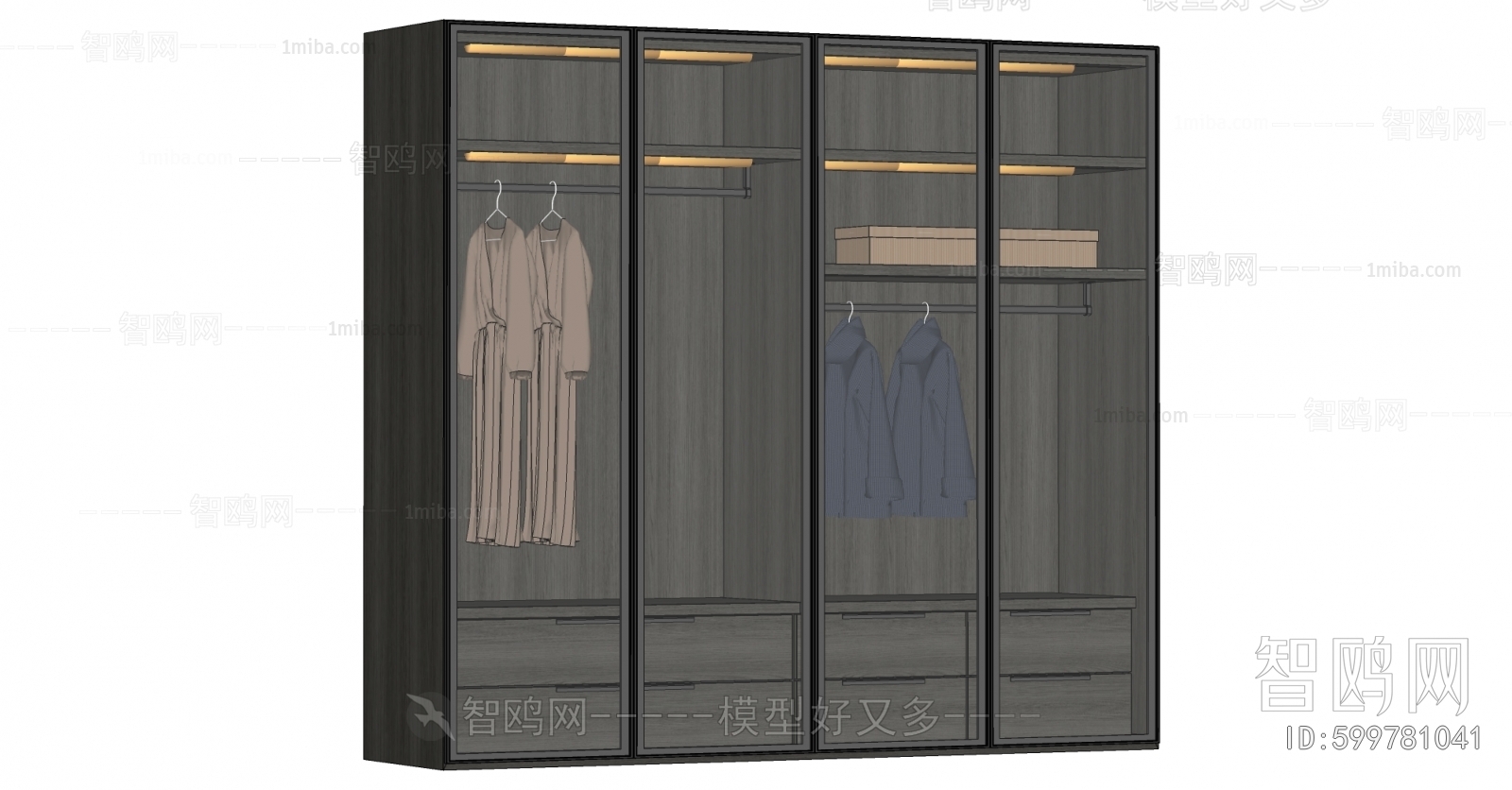 Modern The Wardrobe