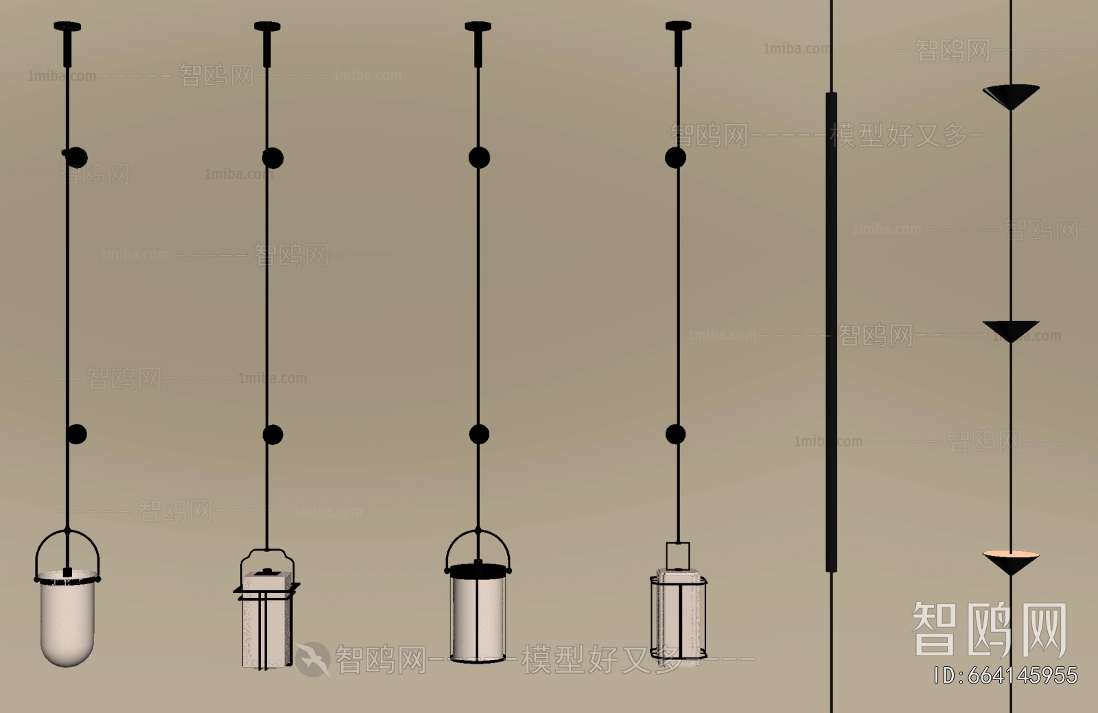 New Chinese Style Wall Lamp