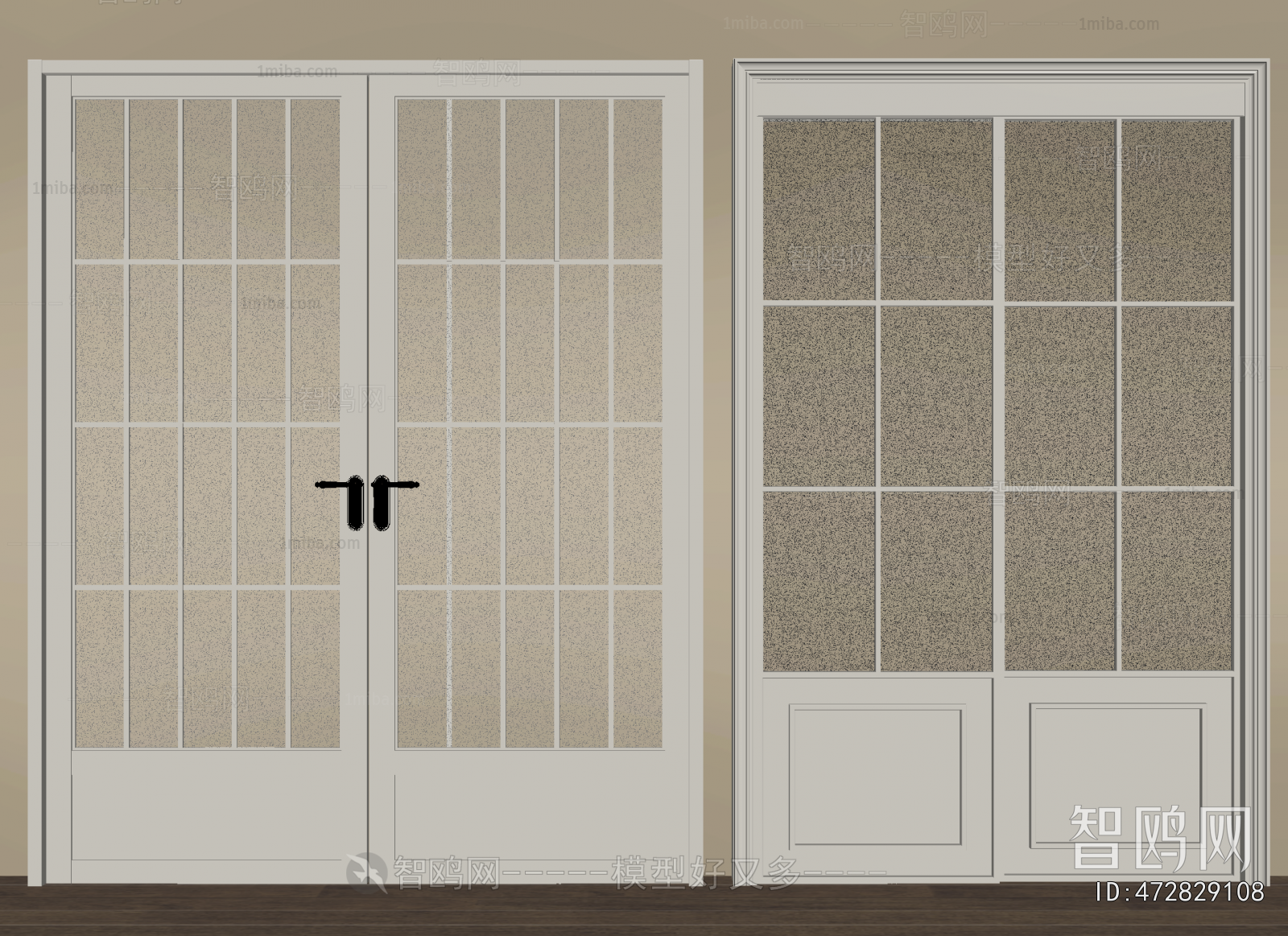 French Style Double Door