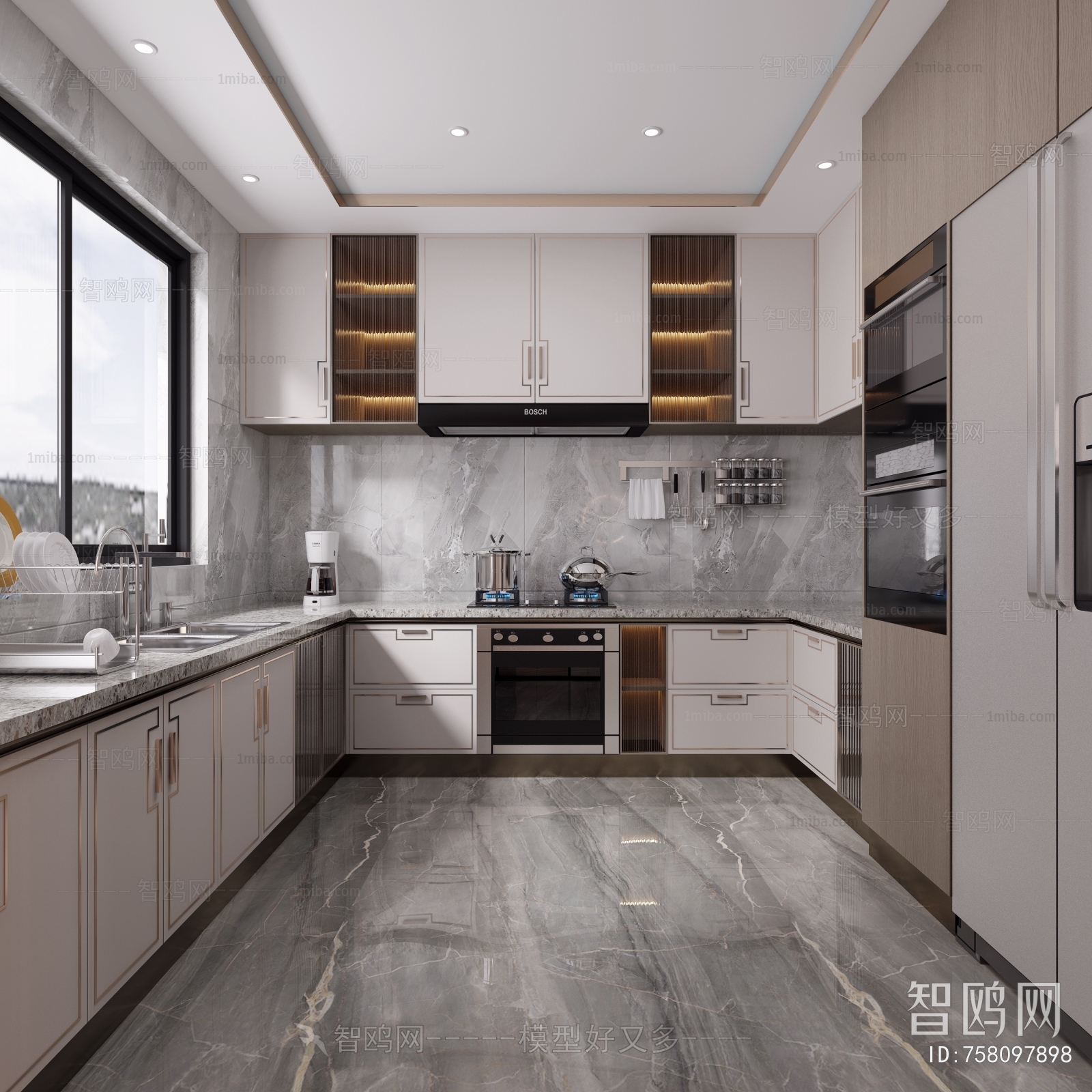 New Chinese Style The Kitchen