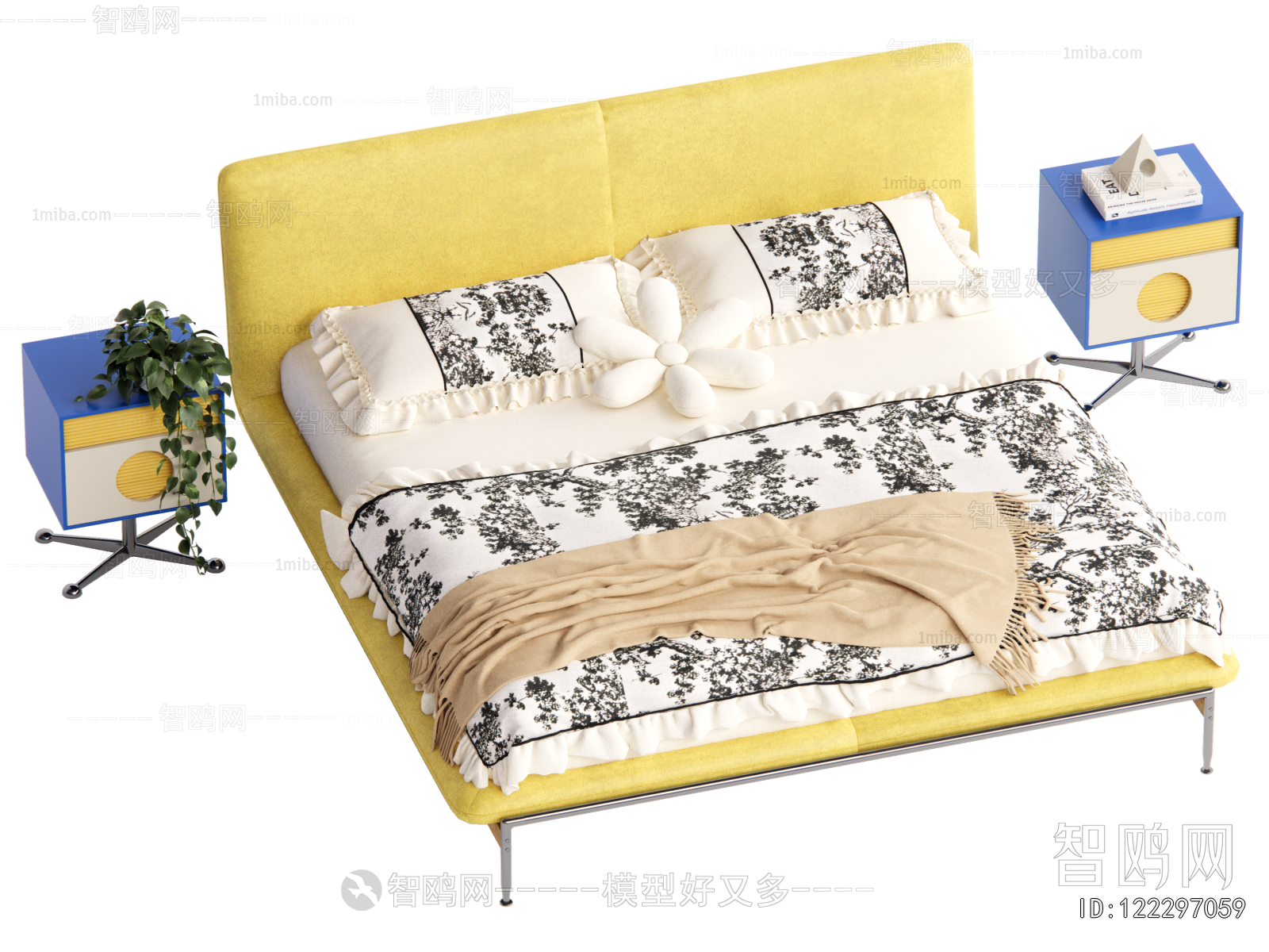 Modern Double Bed