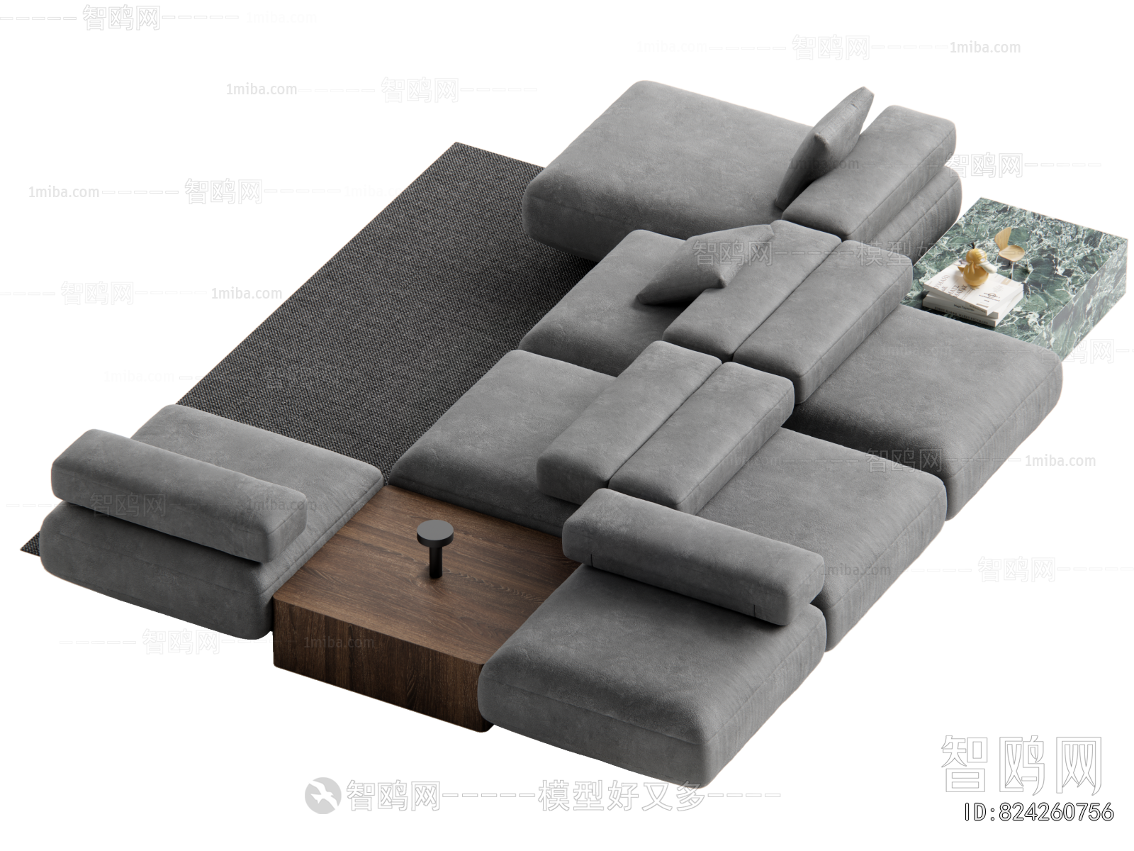 Modern Multi Person Sofa