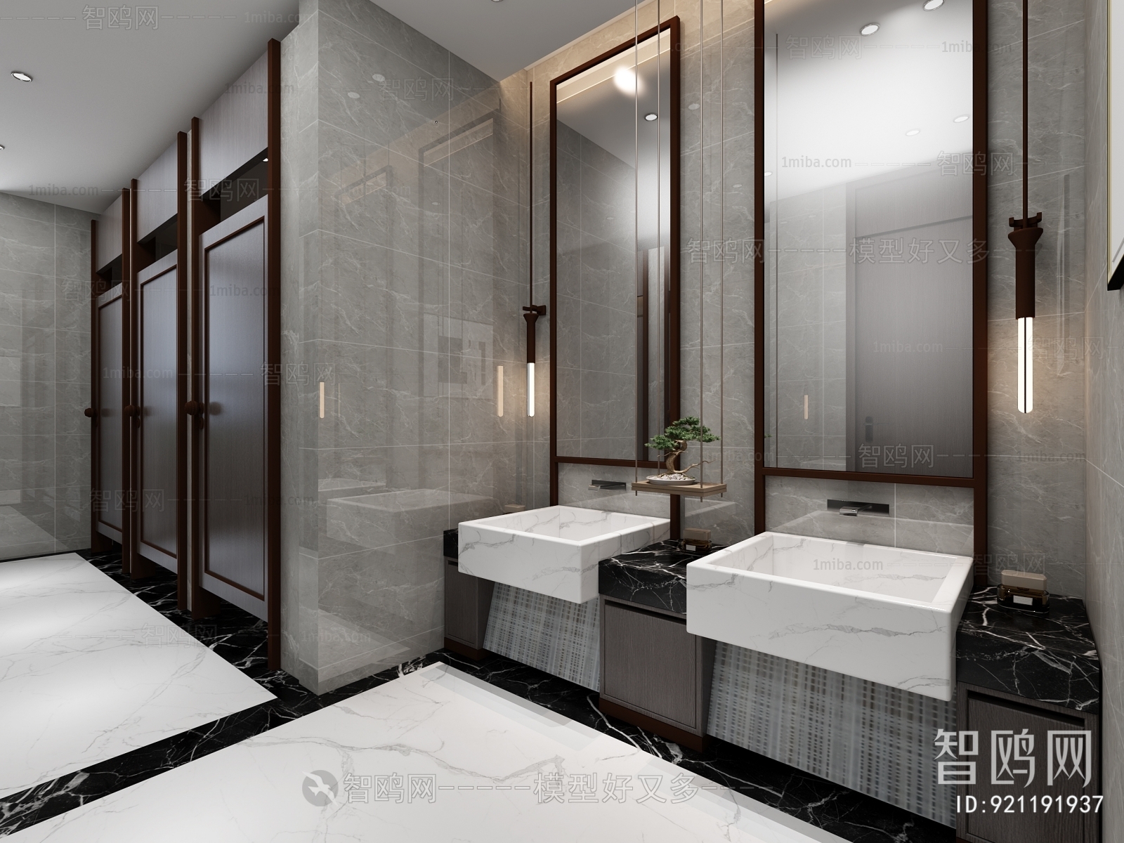 New Chinese Style Public Toilet