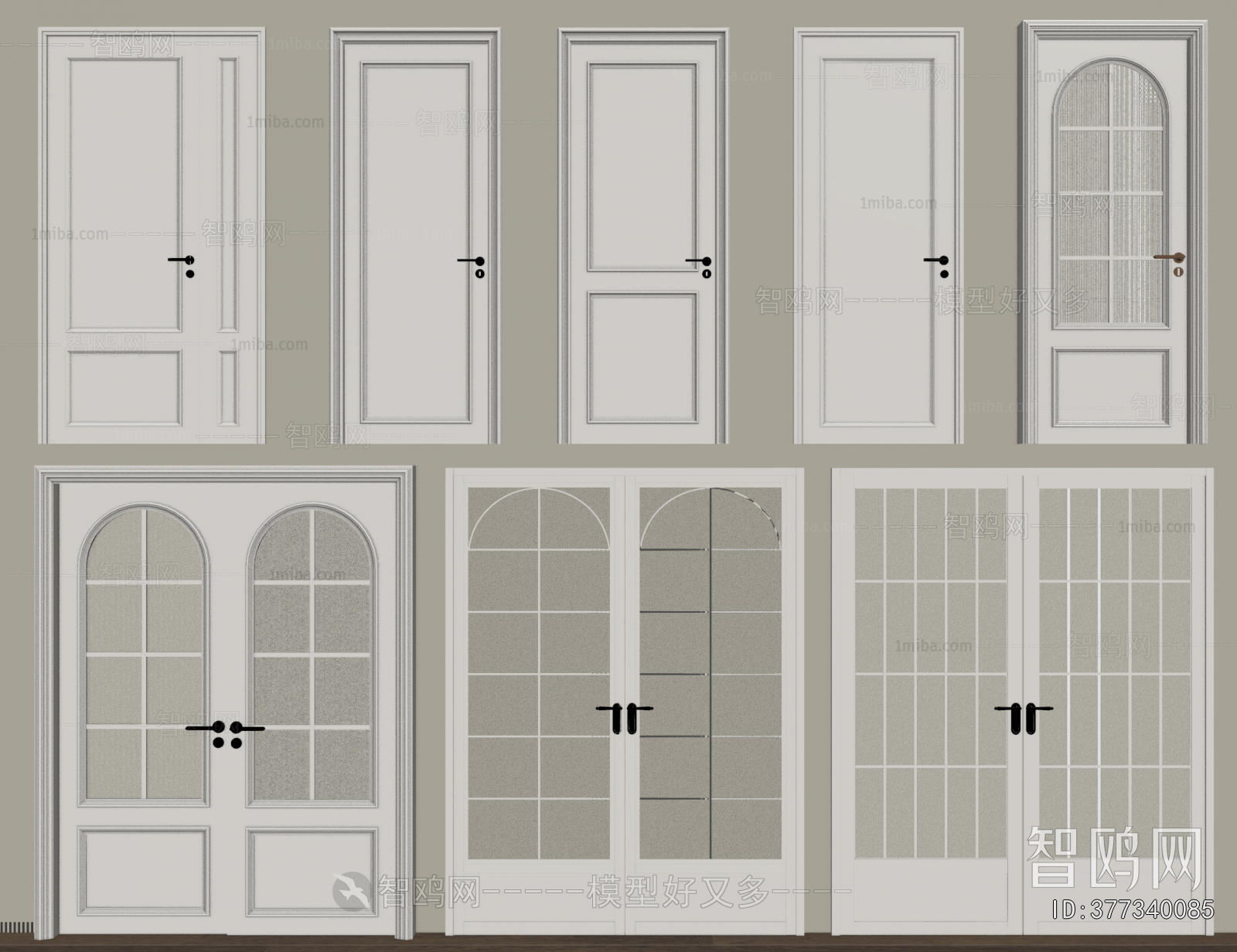 French Style Double Door