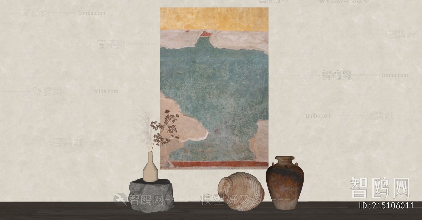 Wabi-sabi Style Painting