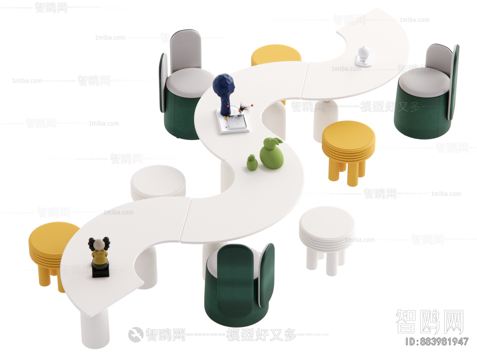 Modern Children's Table/chair