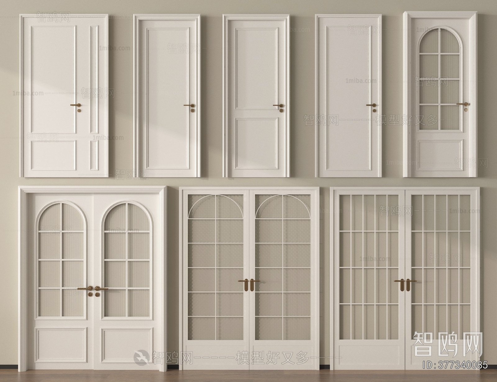 French Style Double Door