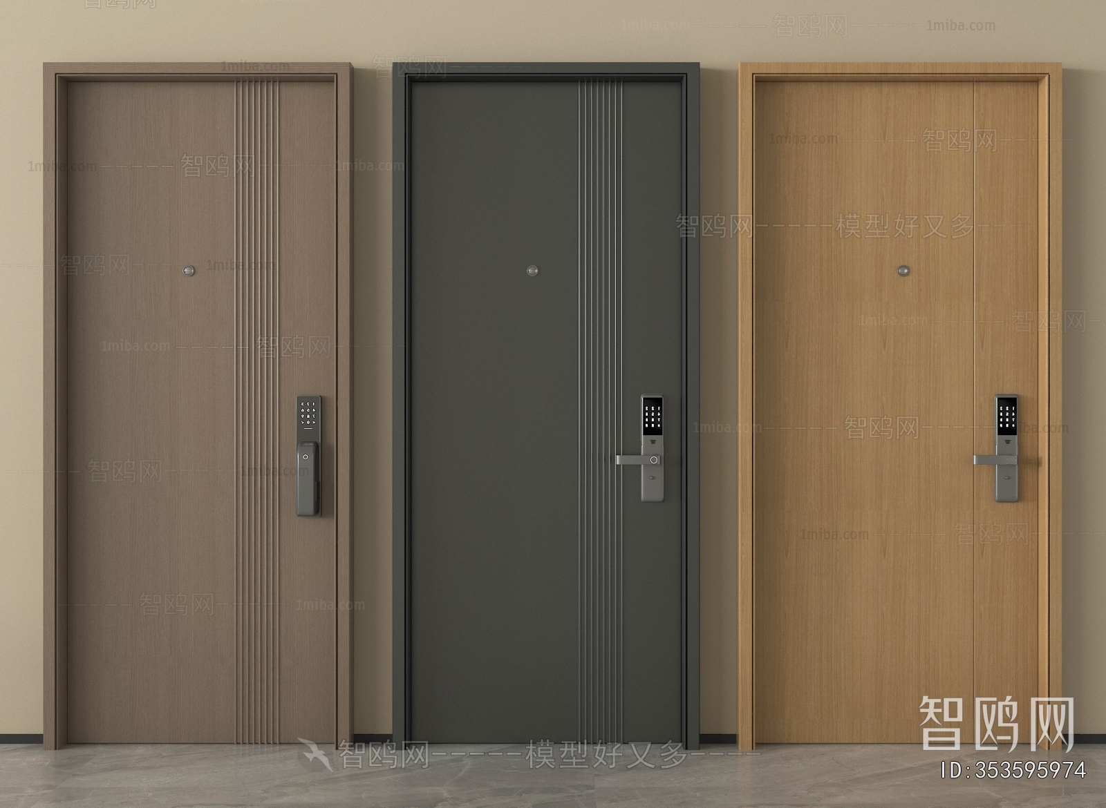 Modern Entrance Door