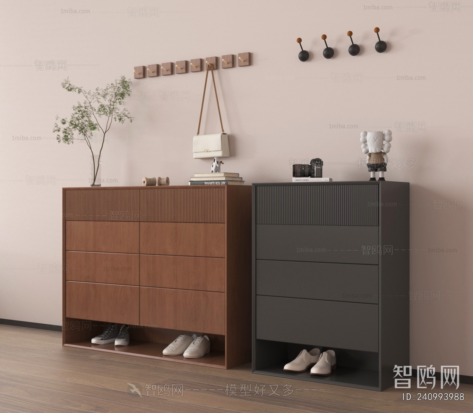 Modern Shoe Cabinet