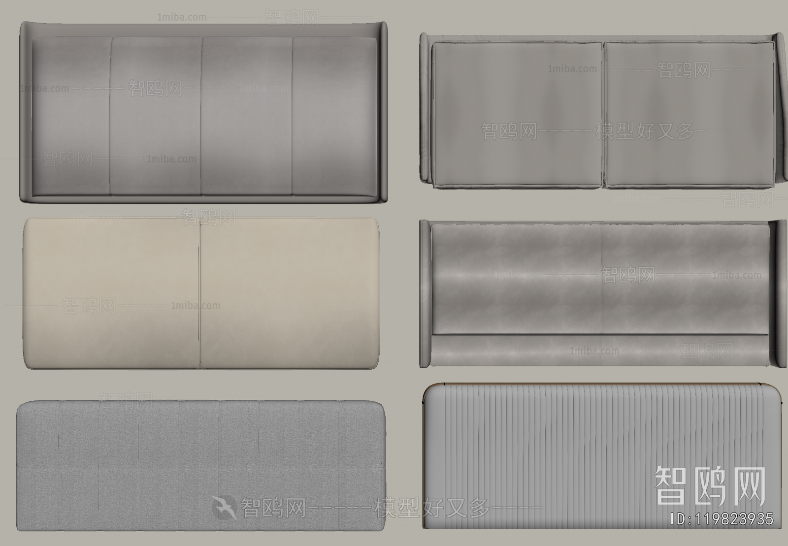 Modern Bedhead Back Rest