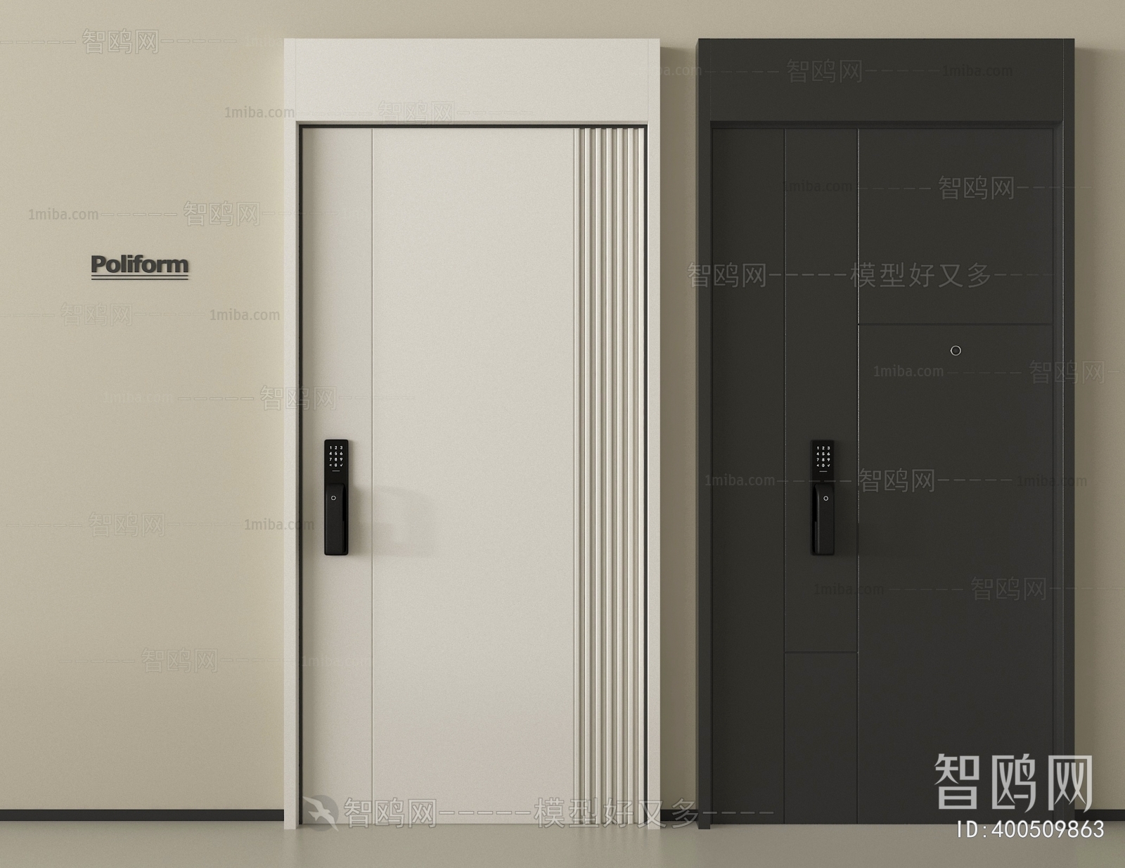 Modern Entrance Door