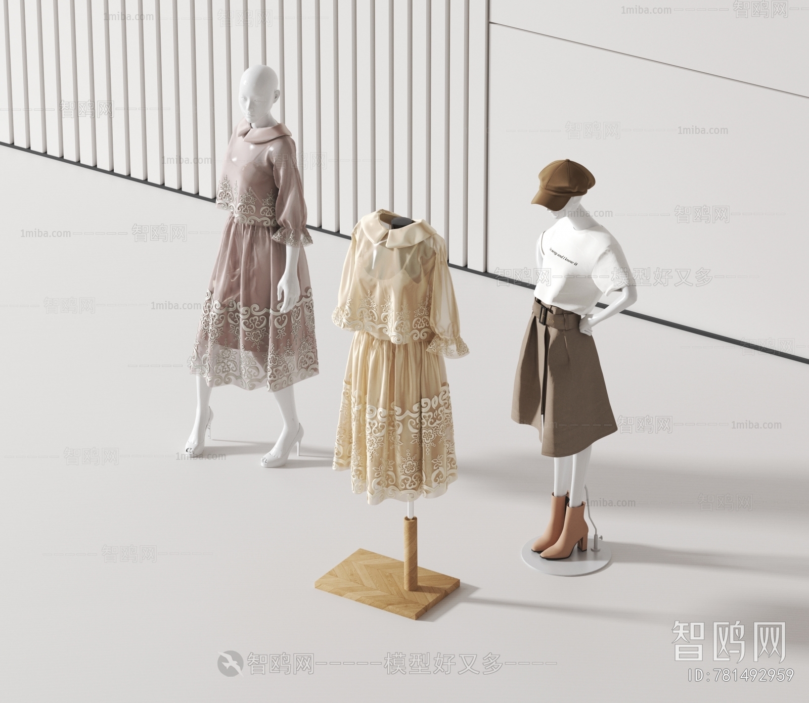 Modern Fashion Model