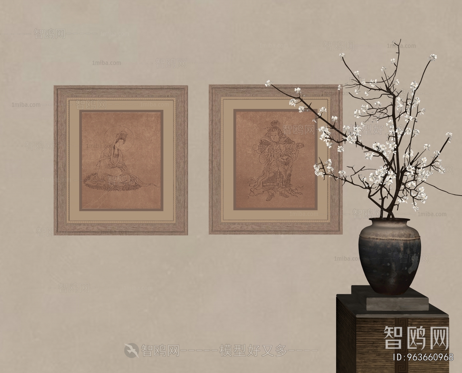 New Chinese Style Painting