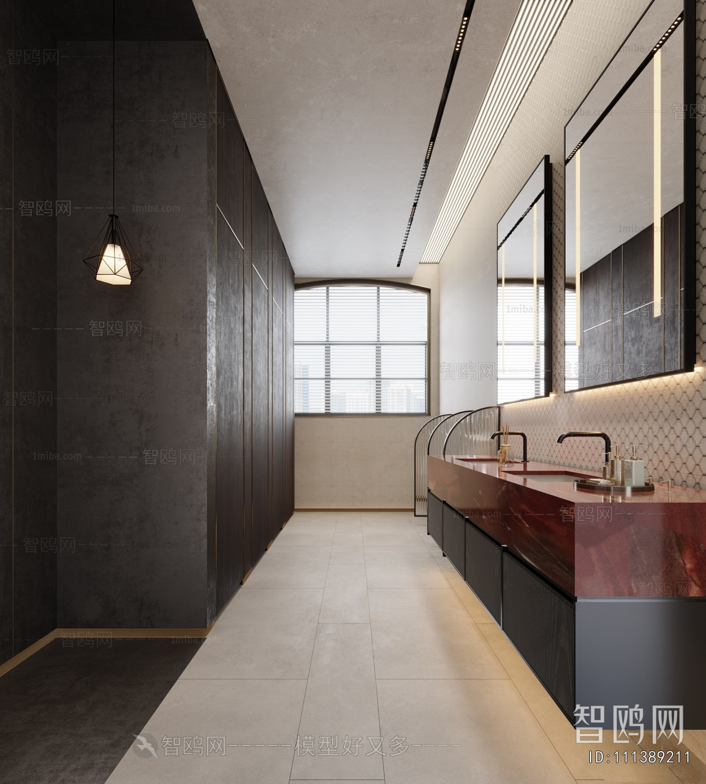 Modern Public Toilet