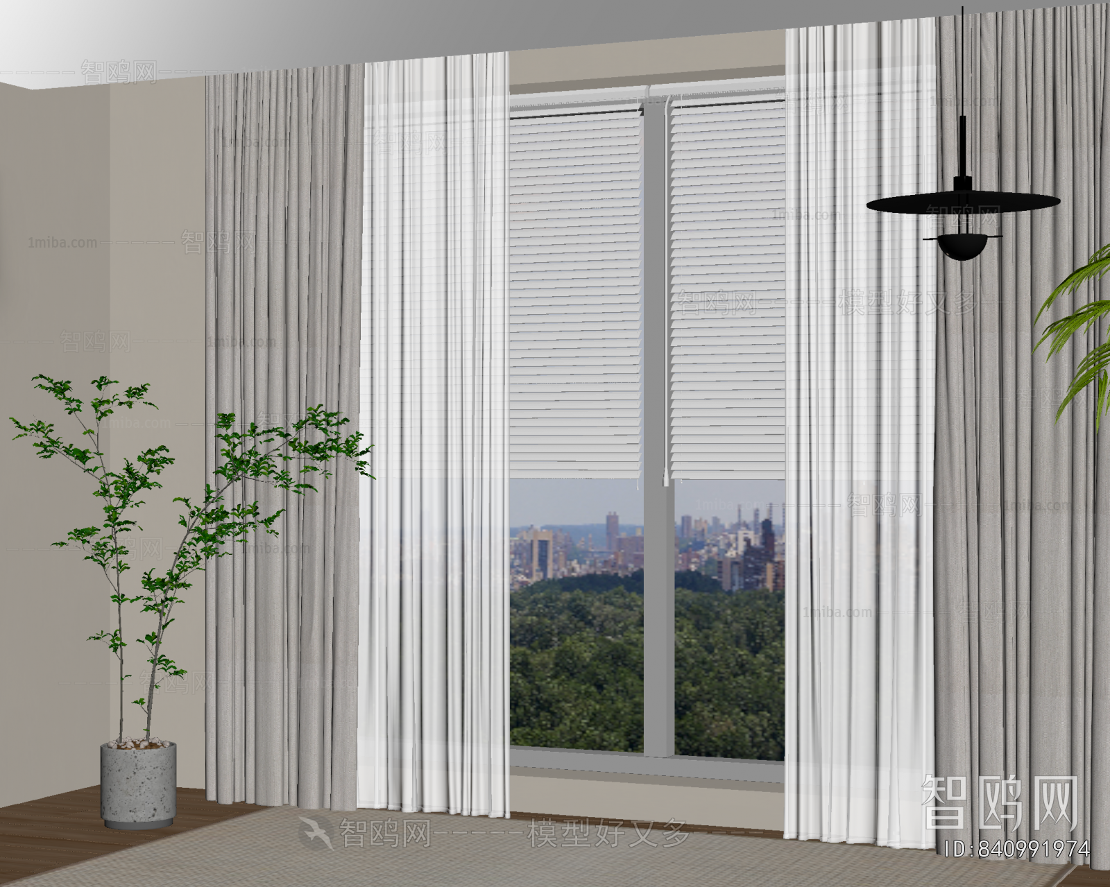Modern The Curtain