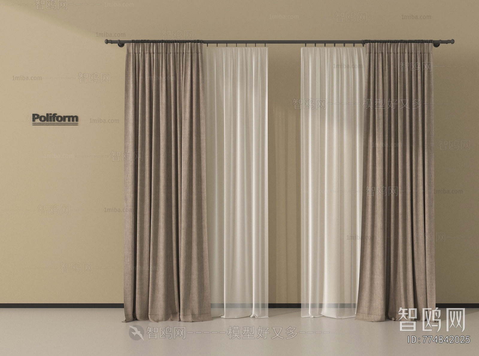 Modern The Curtain
