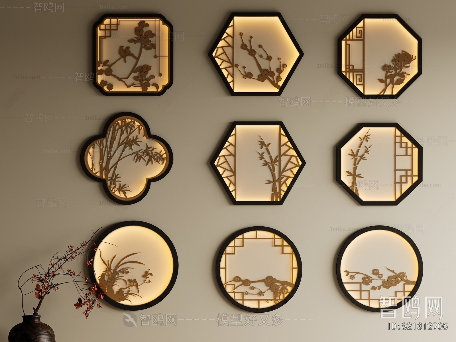 New Chinese Style Wall Decoration