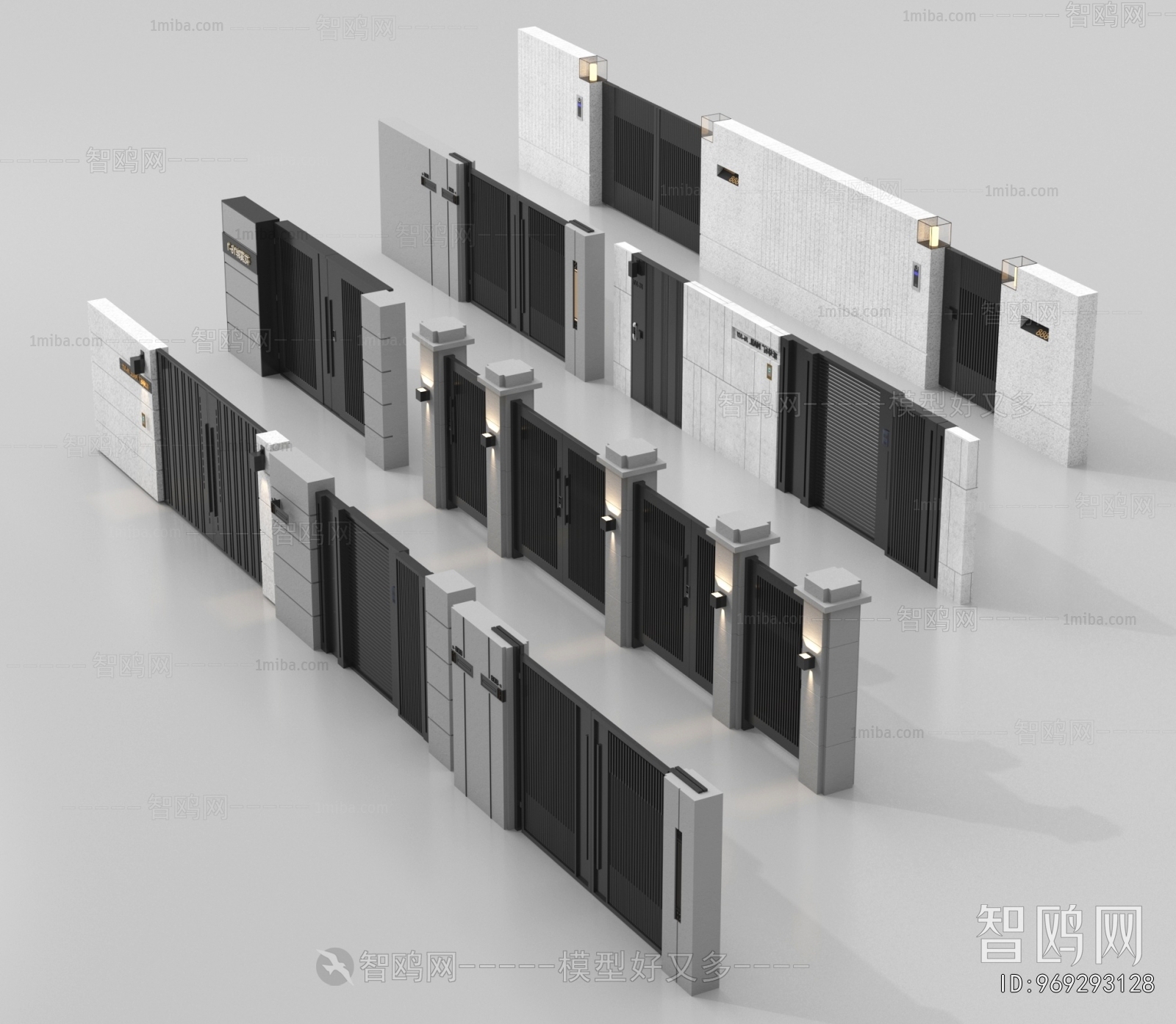 New Chinese Style Gate