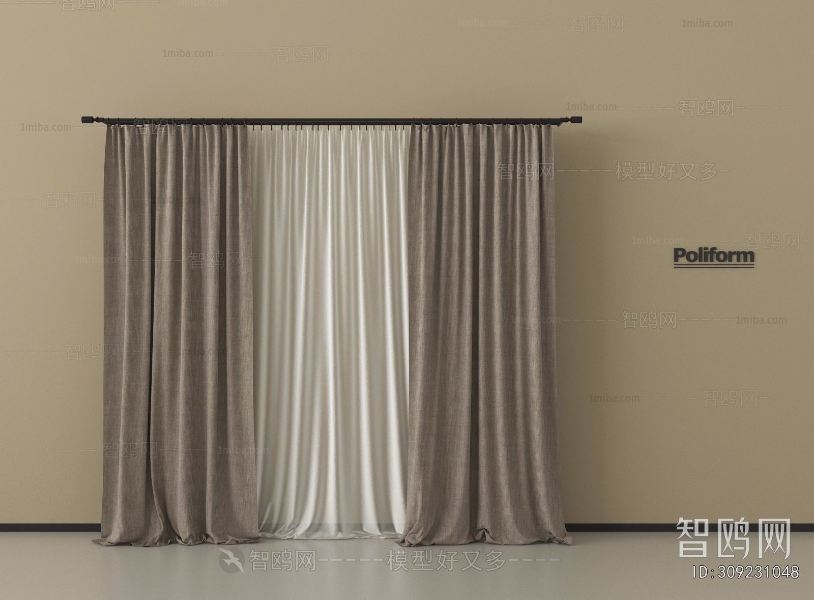 Modern The Curtain