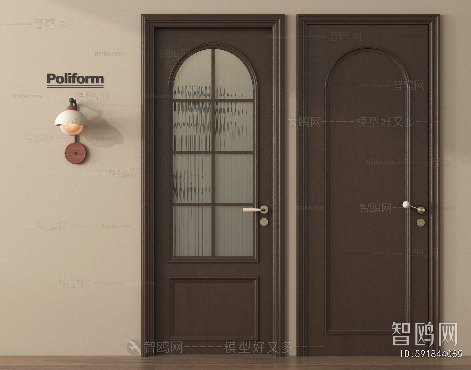 French Style Single Door